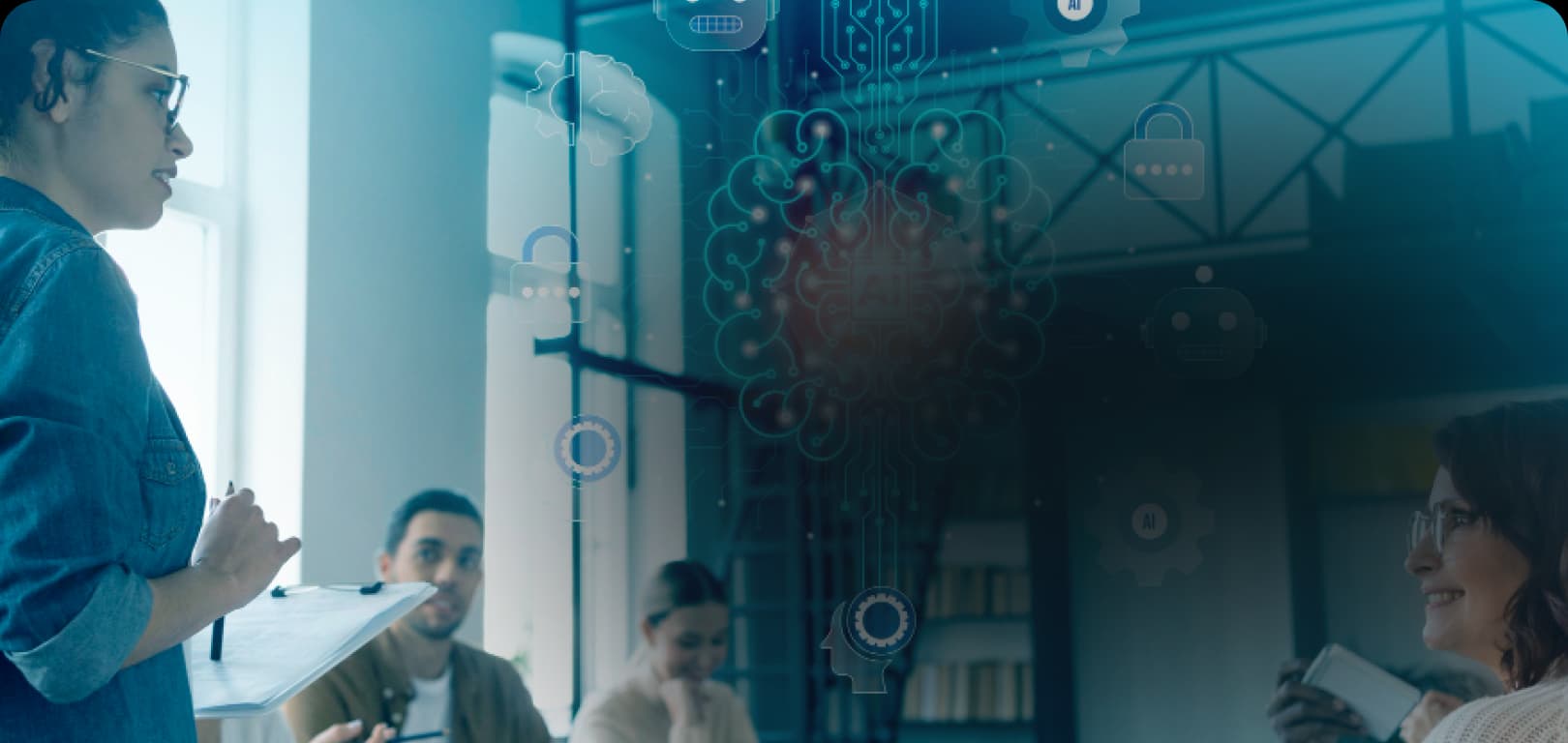 Team collaboration in AI development