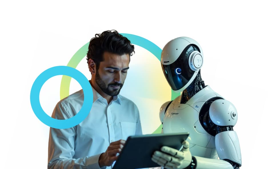 Person learning on laptop